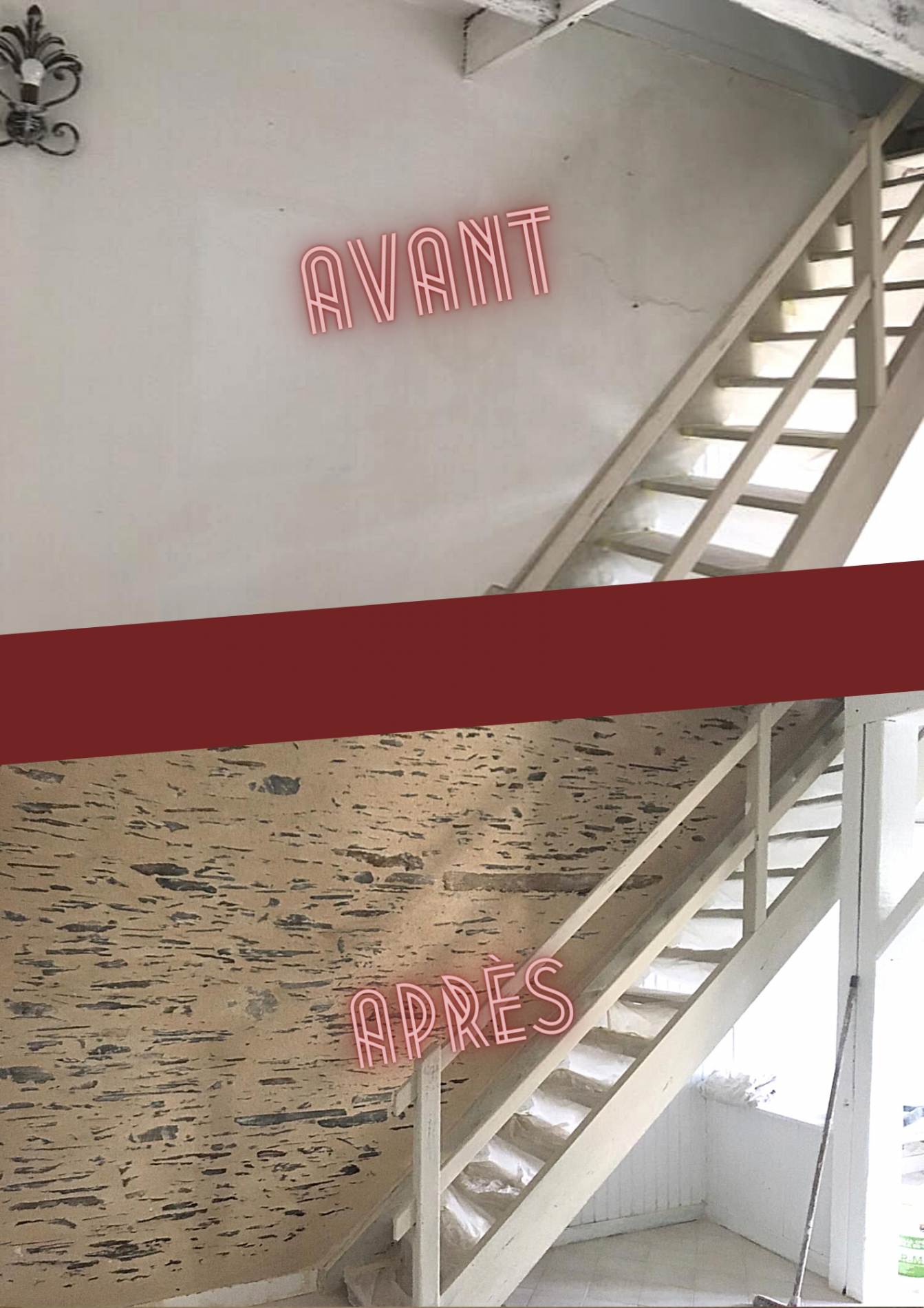 AVANT/APR&Egrave;S TRAVAUX