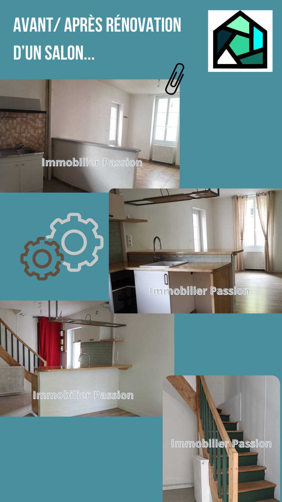 Avant / Apr&egrave;s Salon