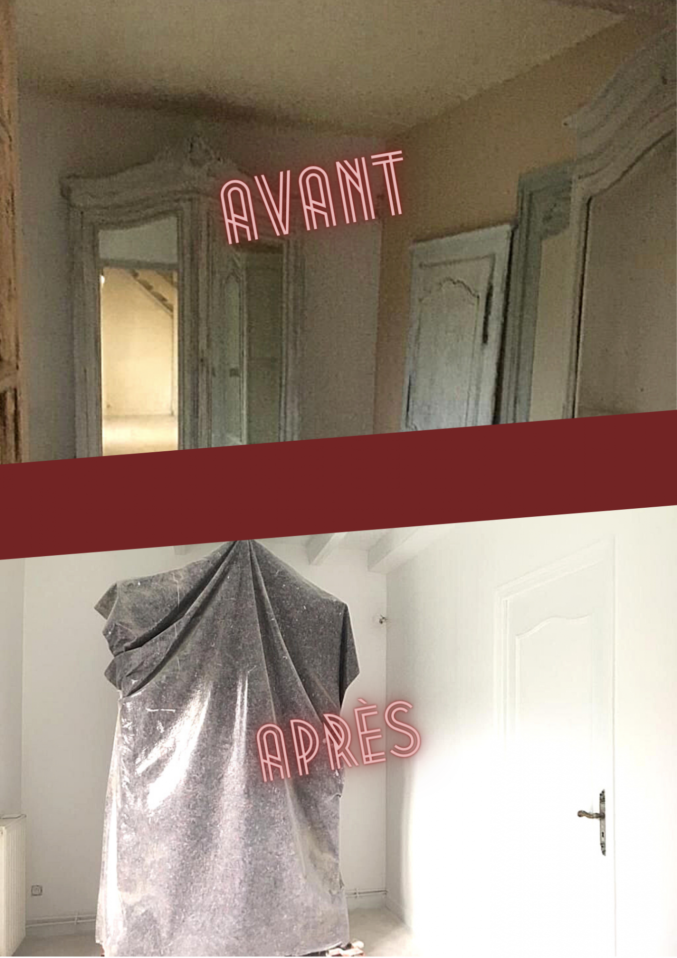 AVANT ET APR&Egrave;S TRAVAUX