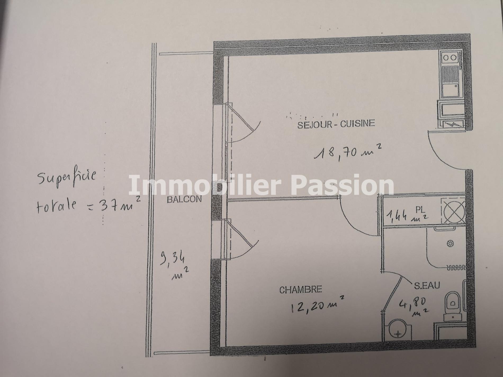 appartement T2 AVRILLE
