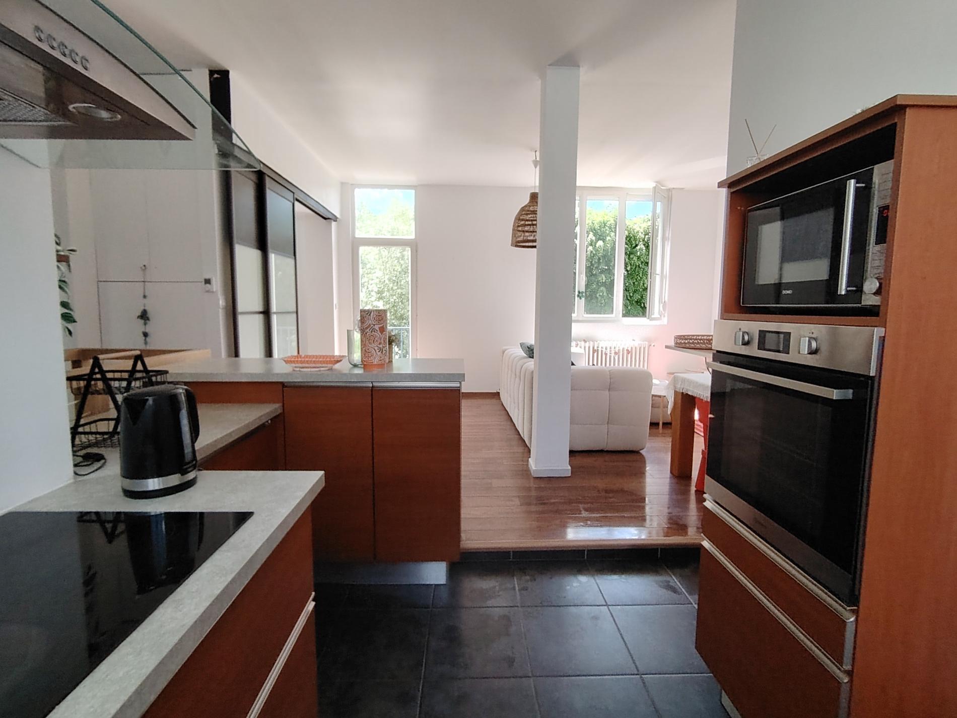 appartement 74 m² hab, avec jardin et garage, ANGERS-VISITATION