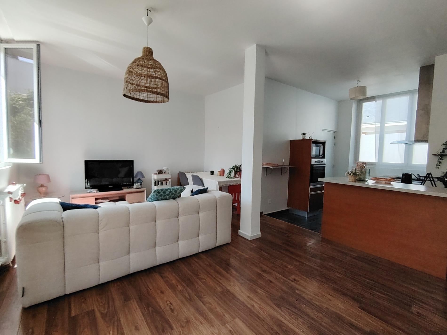 appartement 74 m² hab, avec jardin et garage, ANGERS-VISITATION