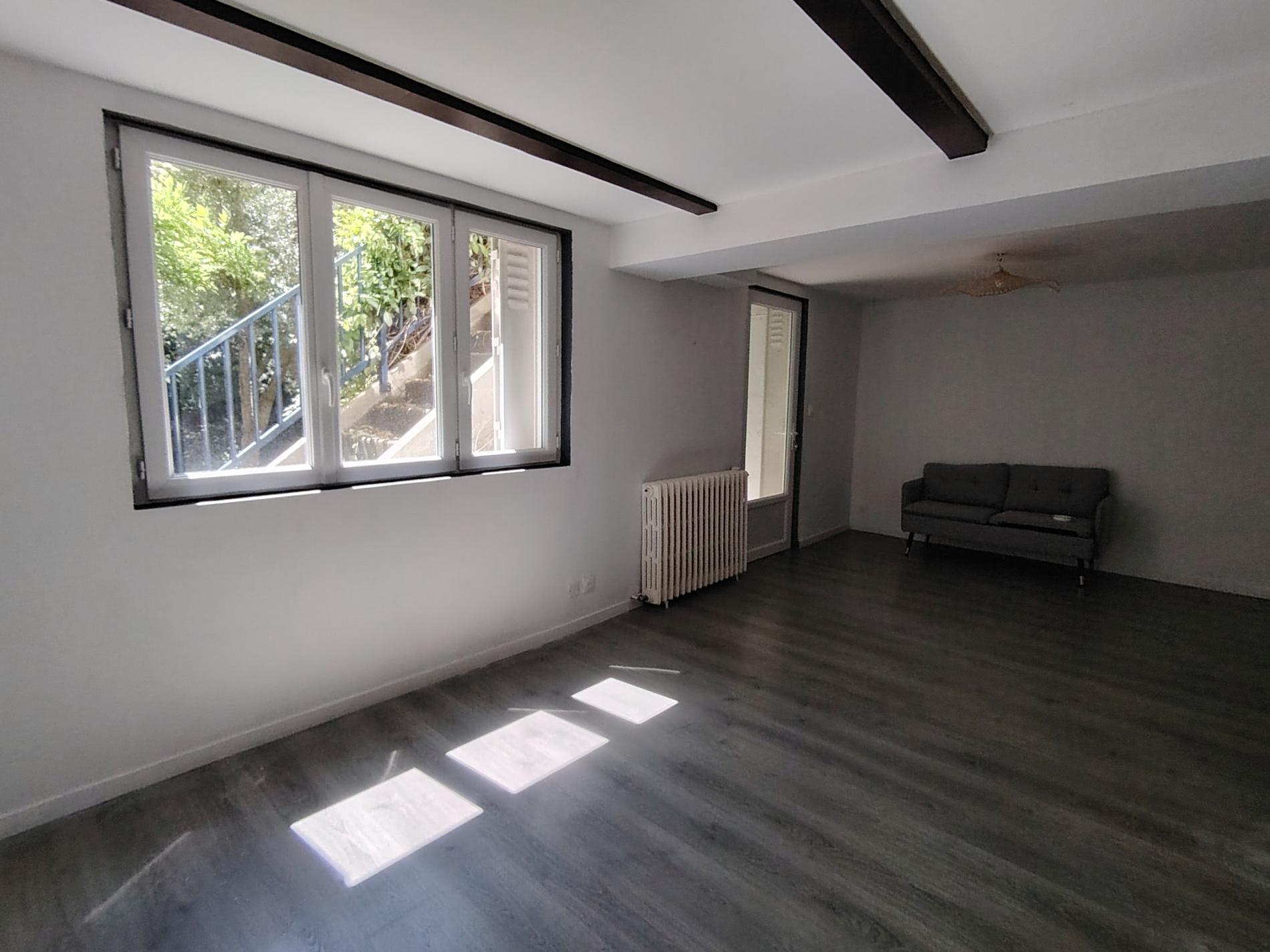appartement 74 m² hab, avec jardin et garage, ANGERS-VISITATION