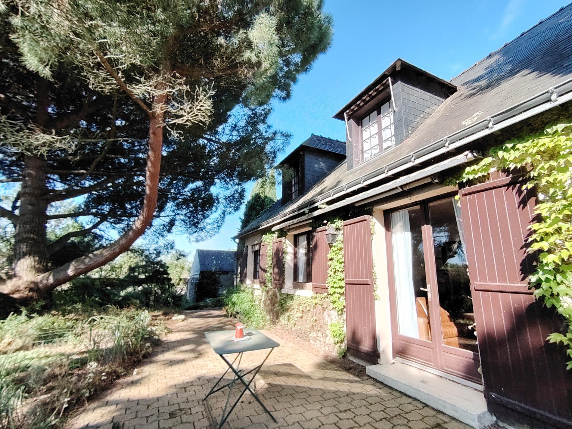 Maison 110 m² hab, jardin 1600 m² ANGERS