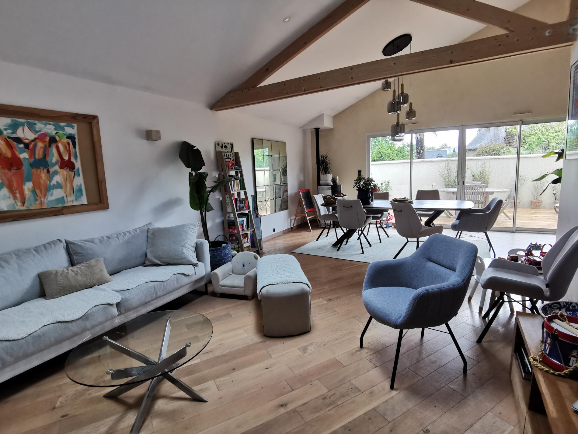 maison contemporaine 190 m² hab. ANGERS CHATENAY-7 SONNETTES