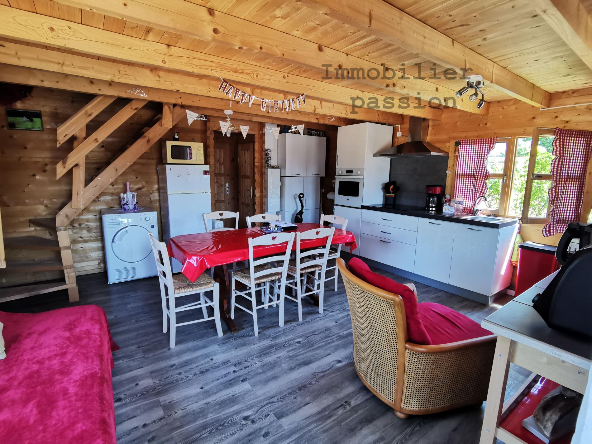 maison chalet et terrain constructible