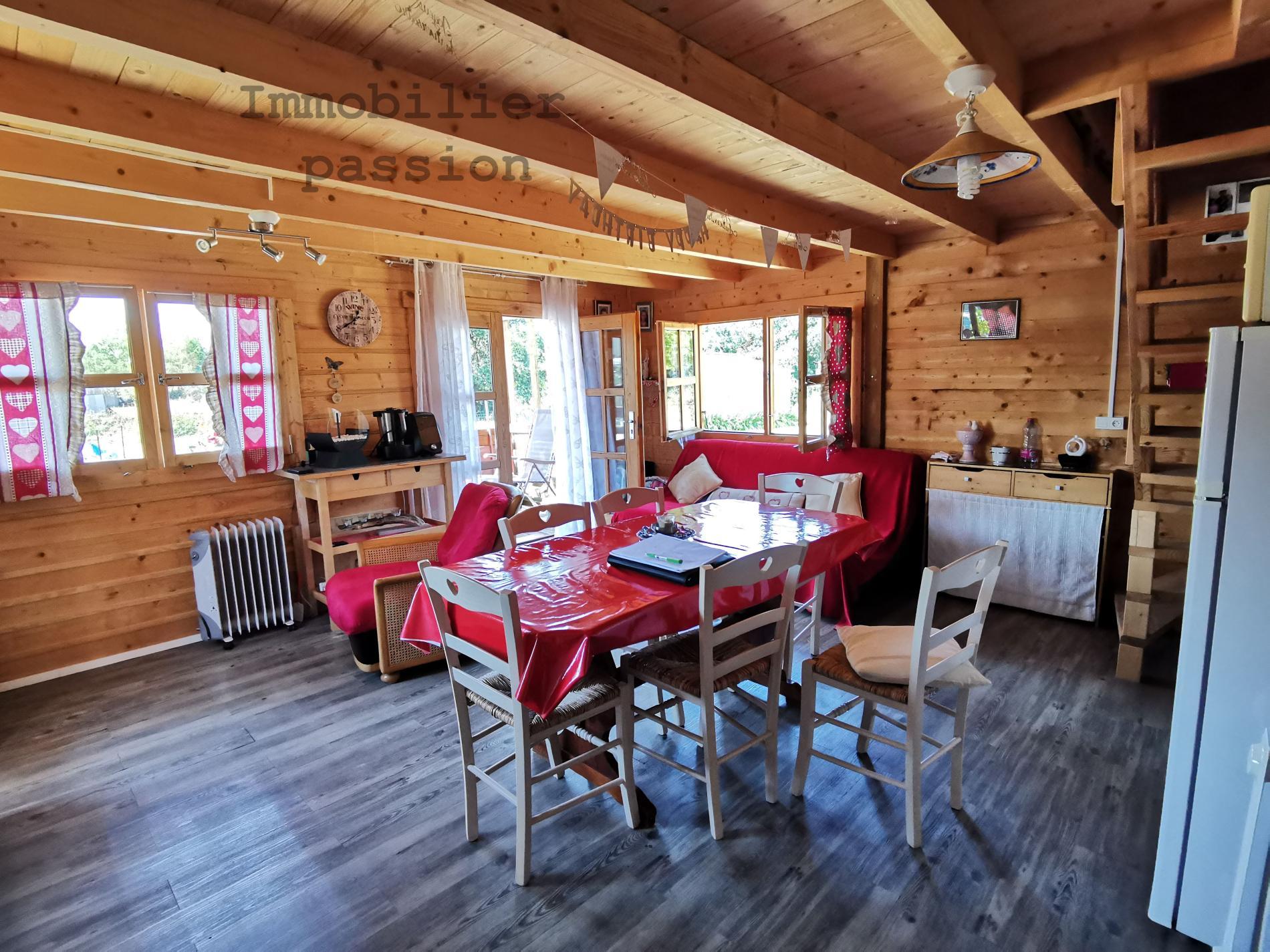 maison chalet et terrain constructible