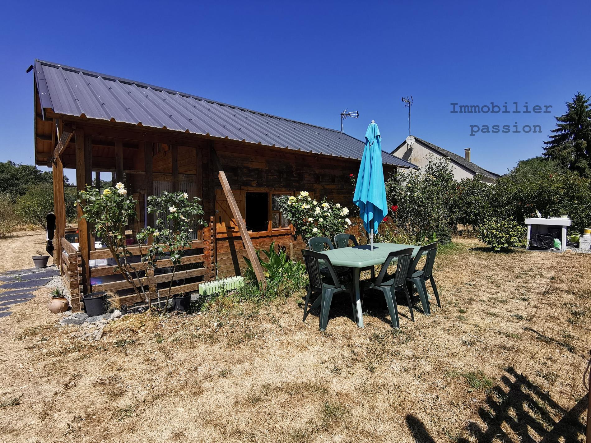 maison chalet et terrain constructible