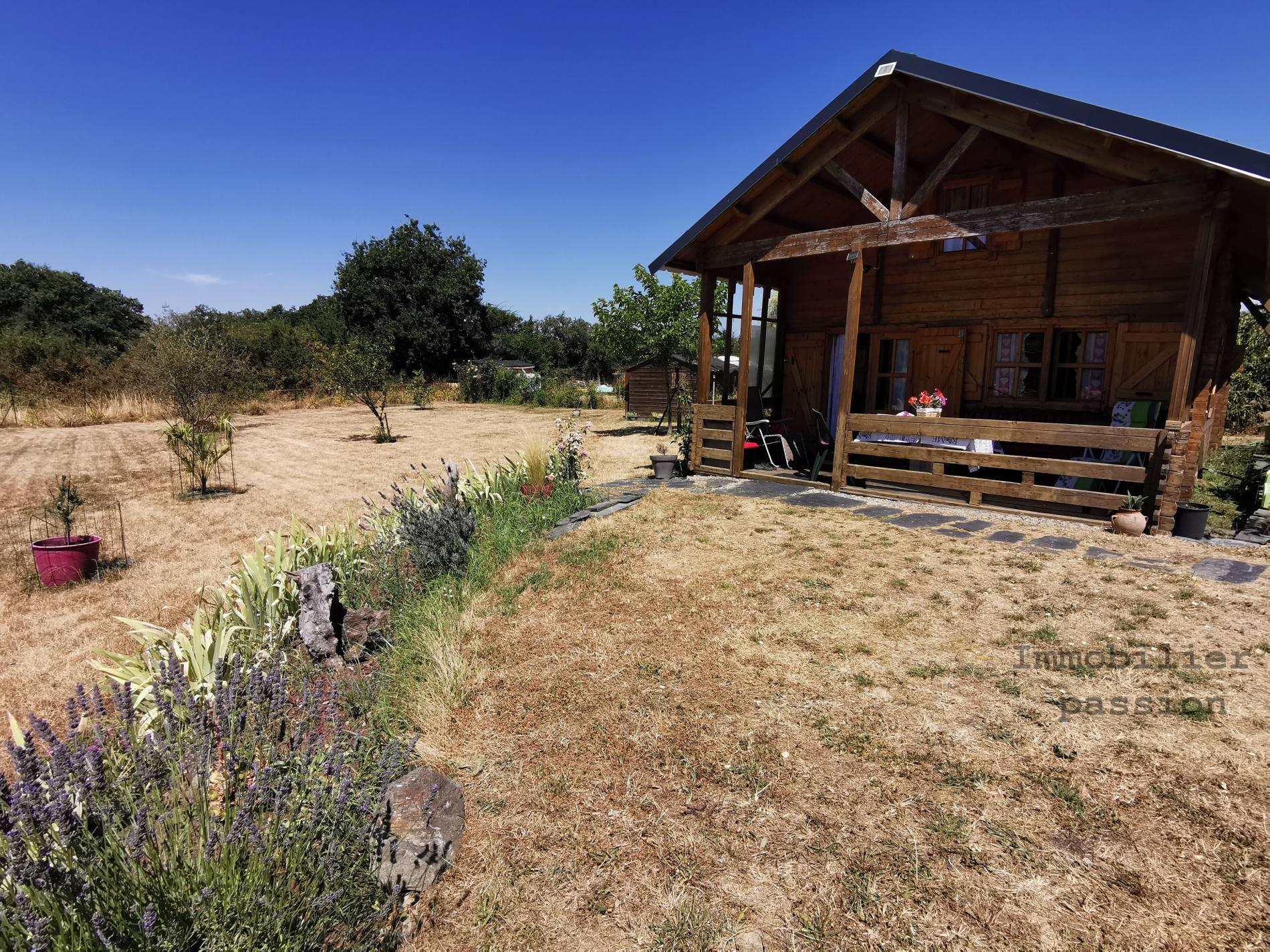 maison chalet et terrain constructible